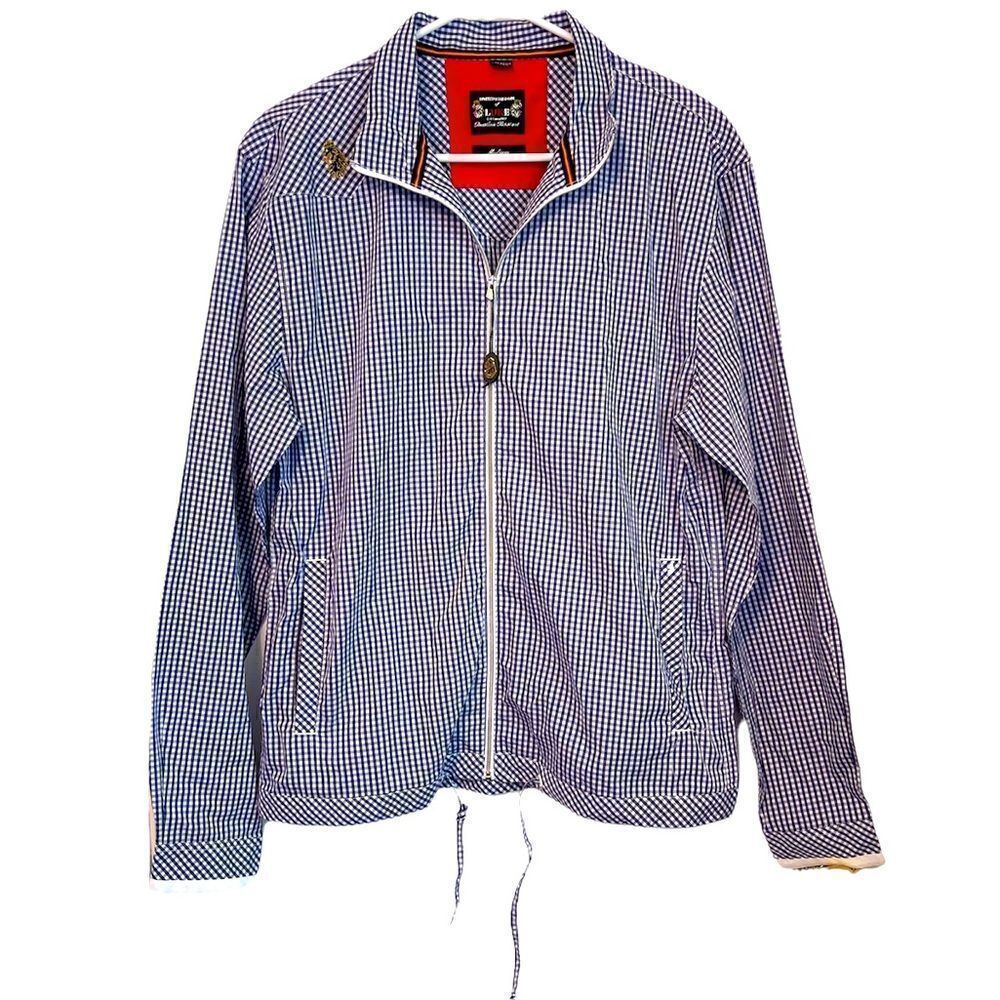 UNITED KINDOM OF LUKE 1977 Cotton Lightweight Full Zipper Jacket .Size M